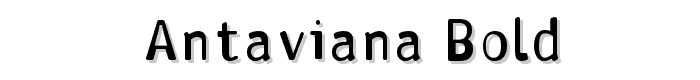 Antaviana Bold font